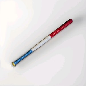 Custom Red White and Blue Wiffleball Bat