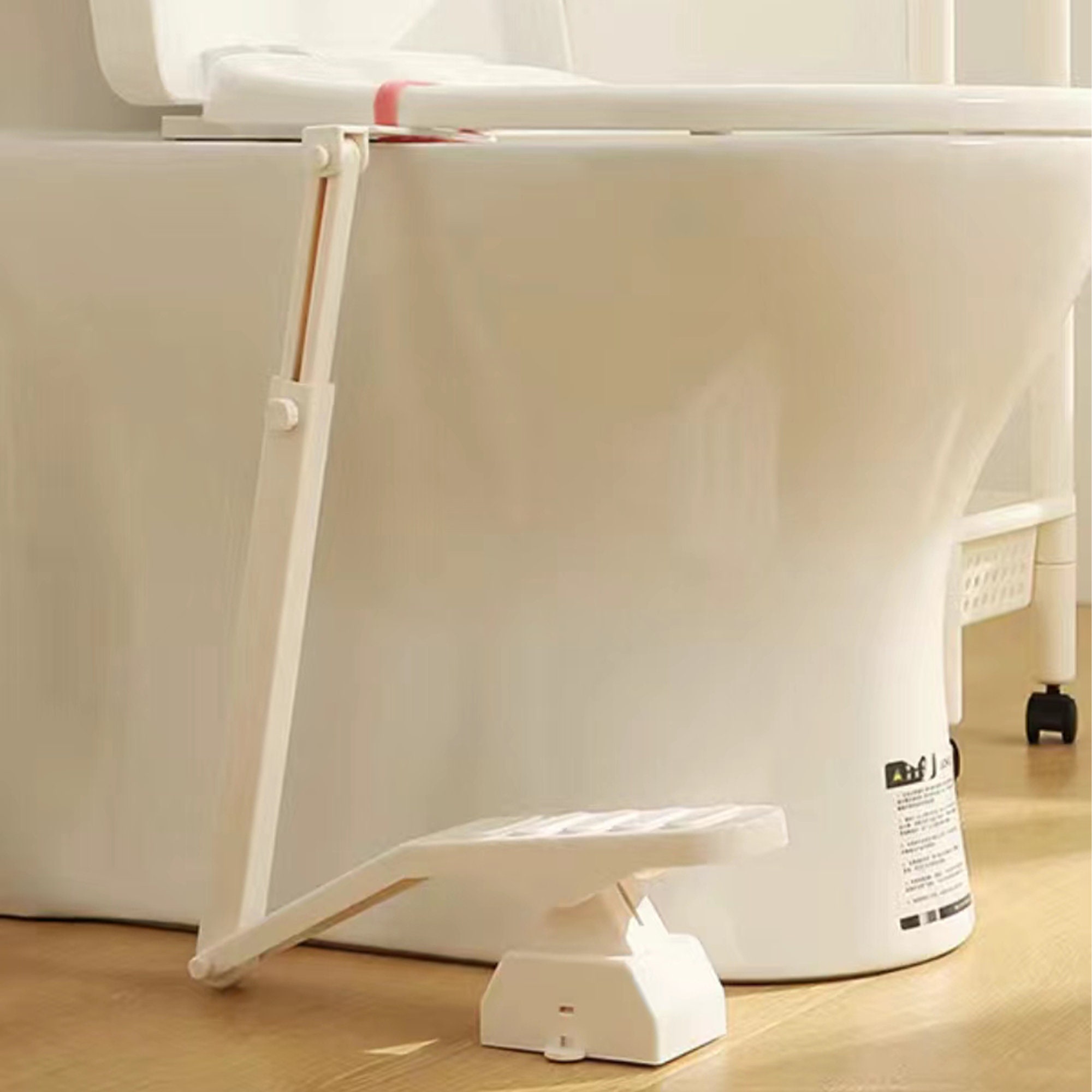 Footoperated Toilet Seat Lid Lift Hands Free Toilet Lid Etsy