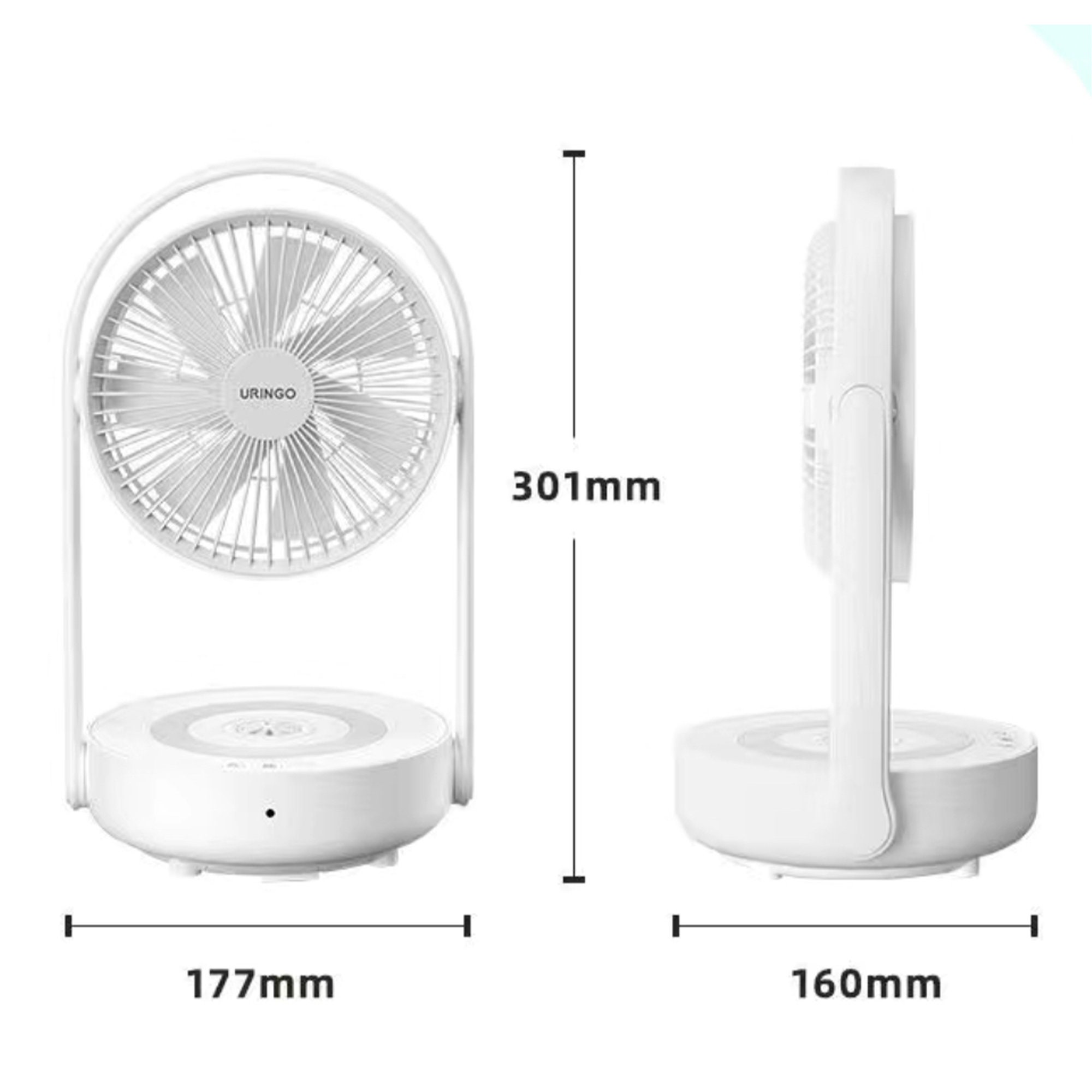 Wallmounted Electric Fan Desktop Portable Fan Mute Small Etsy