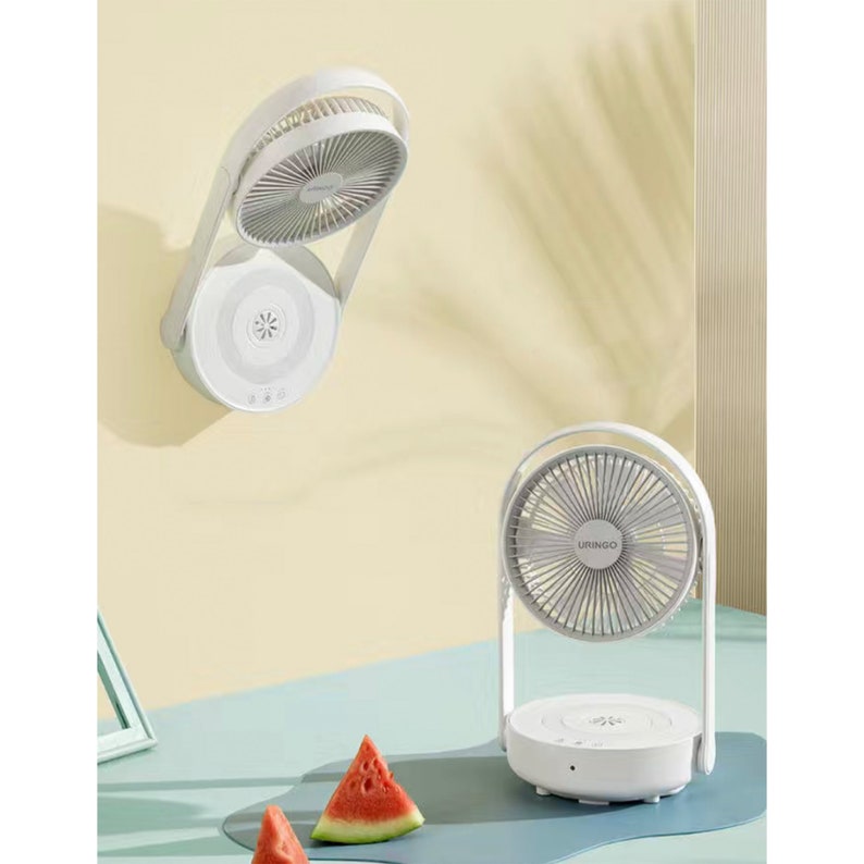Wallmounted Electric Fan Desktop Portable Fan Mute Small Etsy