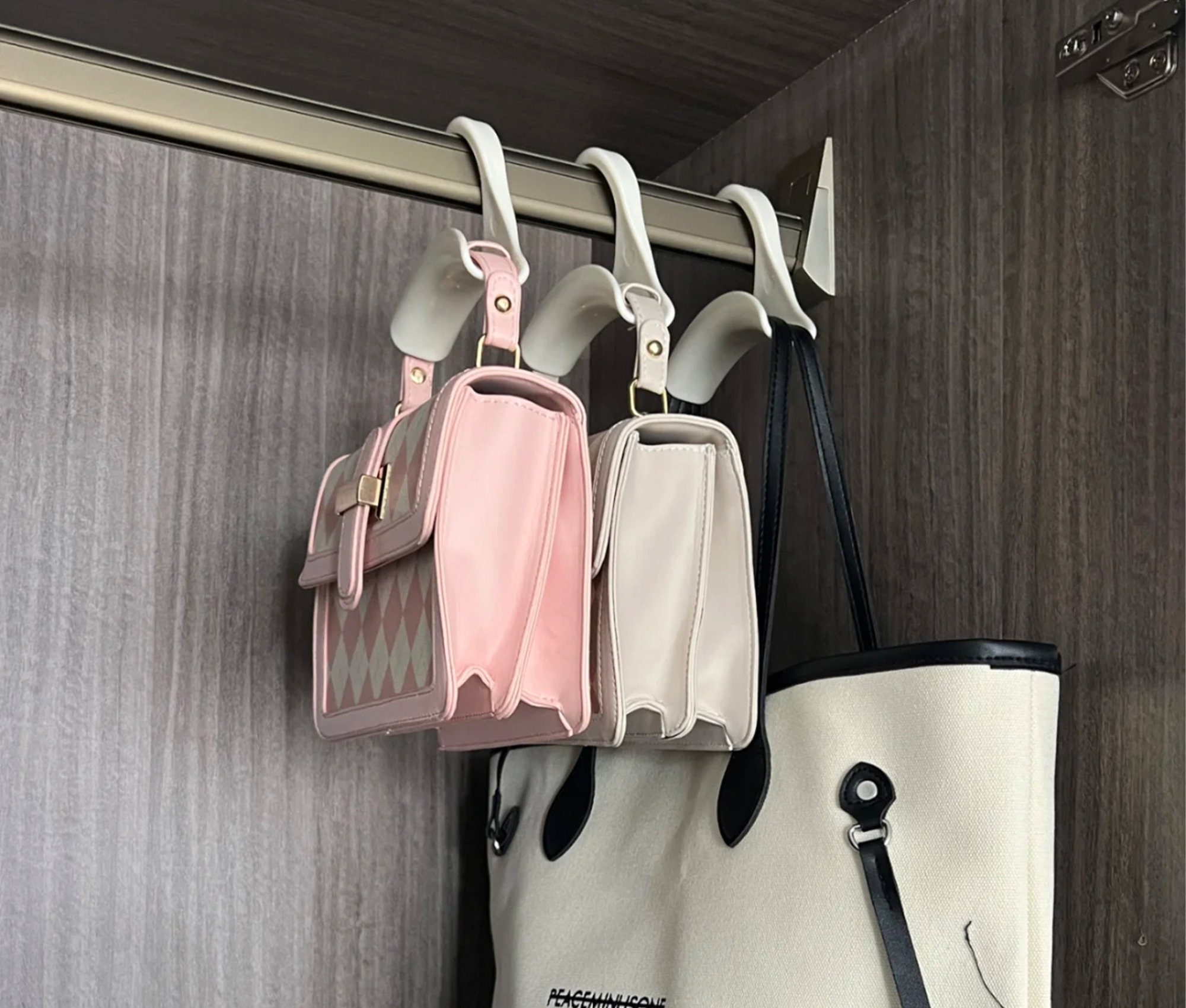 Storage Organizer Closet Rack Hangers Bags  Purses Organize Hanger Handbag  - Hanger - Aliexpress