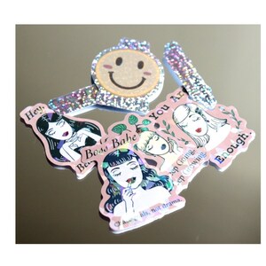 Motivational Stickers, Holographic Stickers, Art Stickers, Illustration Stickers, Sticker Pack