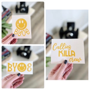 Callie's Killa Crew Sticker Decal | Callie Gullickson | Motivational Decal | BYOE Decal