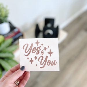 Yes to You Sticker Decal | Leanne Haisnby | Workout Sticker Decal | Cycling Hashtag Decal