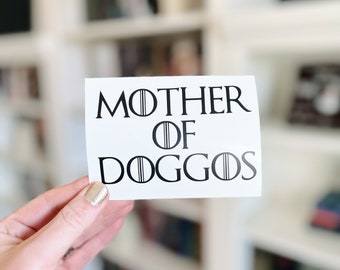 Customizable Mother of Dragons Sticker: GOT/HOTD Car Decal