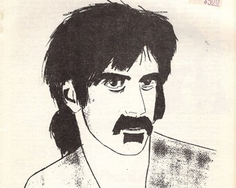 Zappa ... Mother People ... #15 ... Rare Fanzine. 1983