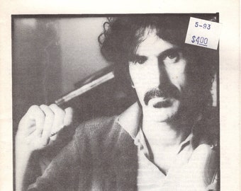 Zappa ... Mother People... #19 ... Rare Fanzine. 1983