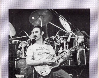 Zappa ... Mother People... 36 ... Rare Fanzine. 1987