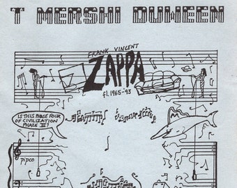 Zappa ... T Mershi Duween Zappa Fanzine ... Issue 37, 1994
