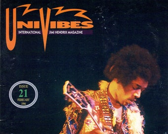 UniVibes, International Jimi Hendrix Magazine, Issue 21, February 1996.