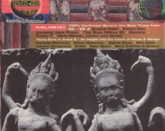 Dancer Rave ... Original rave poster collage artwork, paper reprint ...