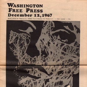 Washington Free Press ... Vol 2, No. 20 - December 12,  1967