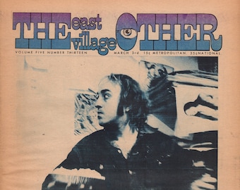 The East Village Other ... Vol 5. No. 13, March 3, 1970.