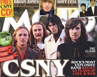 Mojo, the Music Magazine ... CSNY, PLUS CD - September, 2014.