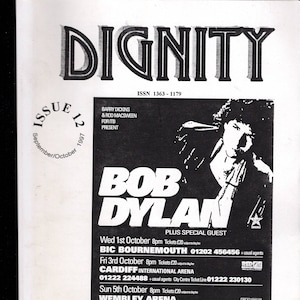 DIGNITY ... For BOB DYLAN Enthusiasts ... Issue 12, September/October 1997.