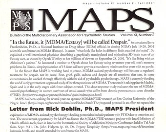 MAPS/Psychedelic ... Bulletin of the Multidisciplinary Assoc. for Psychedelic Studies ... Vol IX, No. 4. Winter 1999-2000.