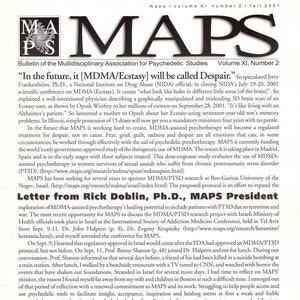 MAPS/Psychedelic ... Bulletin der Multidisciplinary Assoc. für Psychedelische Studien... Bd. IX, Nr. 4. Winter 1999-2000.