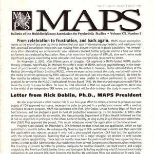MAPS/Psychedelic ... Bulletin der Multidisciplinary Assoc. for Psychedelic Studies ... Band XII, Nr. 2, Sommer 2002.