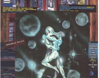 Desire Rave ... Original rave poster collage artwork, paper reprint ...