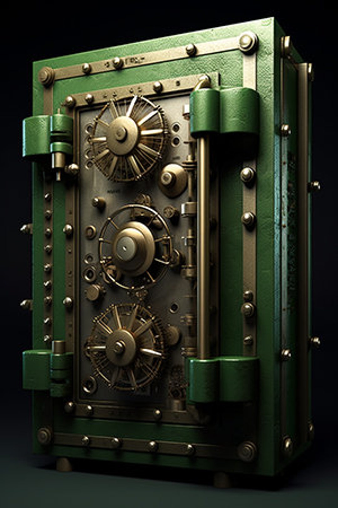 Vault Door Digital Download Poster Art - Etsy