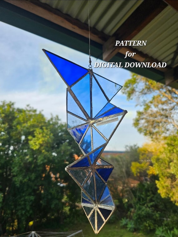 Four Layer Pattern for Stained Glass Spinner - DIGITAL DOWNLOAD - Etsy