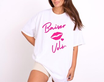 Baiser Volé Graphic T-Shirt | French Kiss, Luxury Streetwear