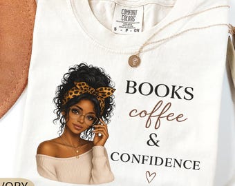 Black Girl Reading T-shirt, Book Lover Gift, Black Woman Book Club Shirt, Bookish T-shirt, Black Girl Reading Shirt, Book Lover Gift