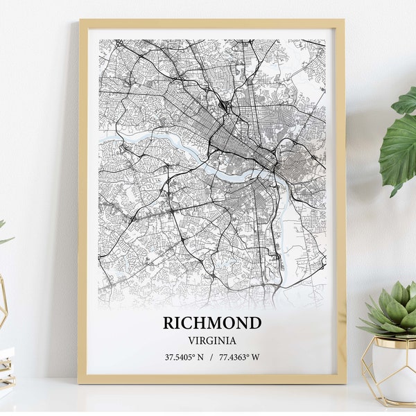 Richmond Poster Etsy