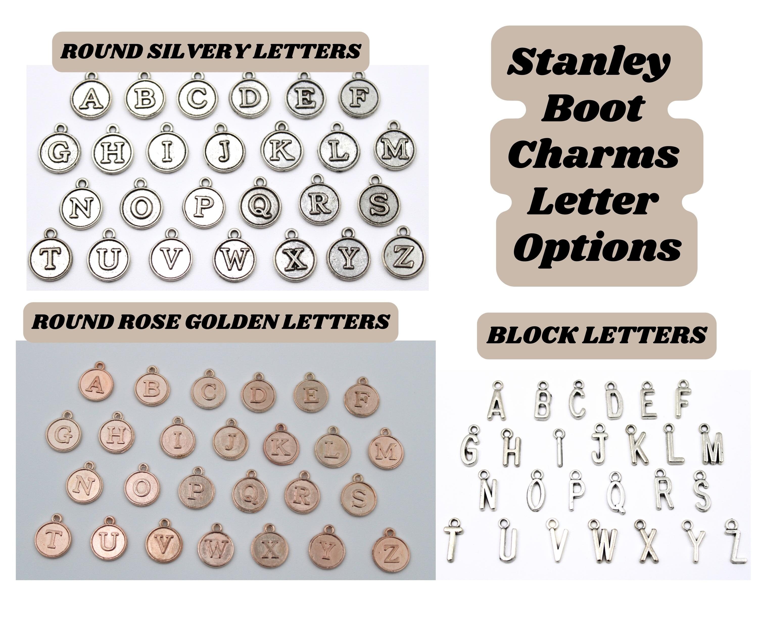 Stanley Cup Gothic Initial Charm P