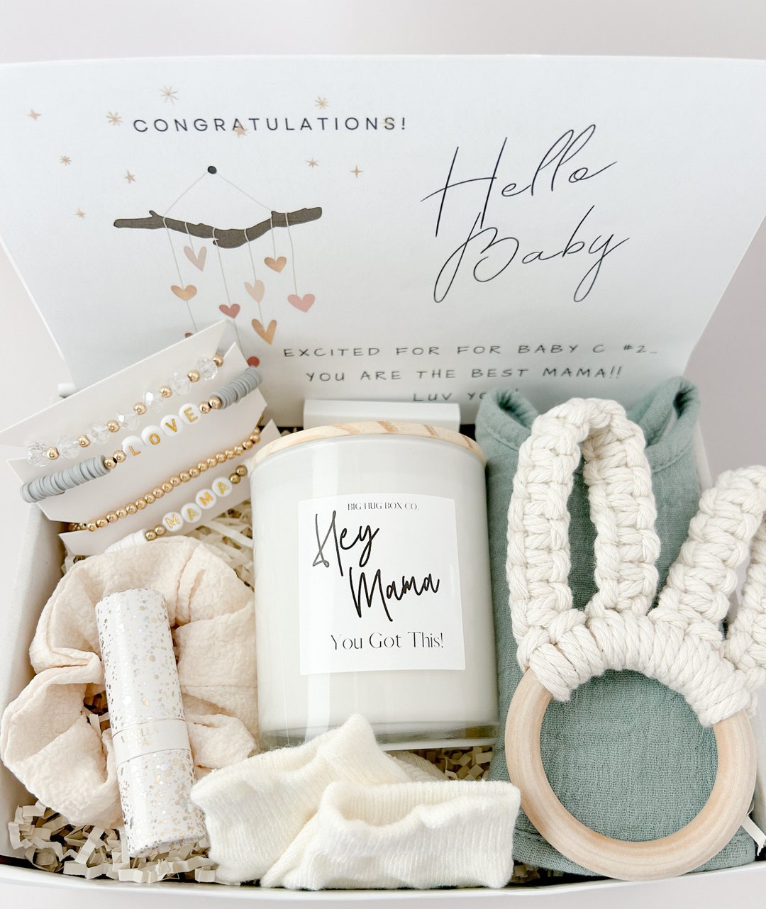 New Mom Pregnancy Gift Box, Mom and Baby Gift Box, New Mom Gift, Baby