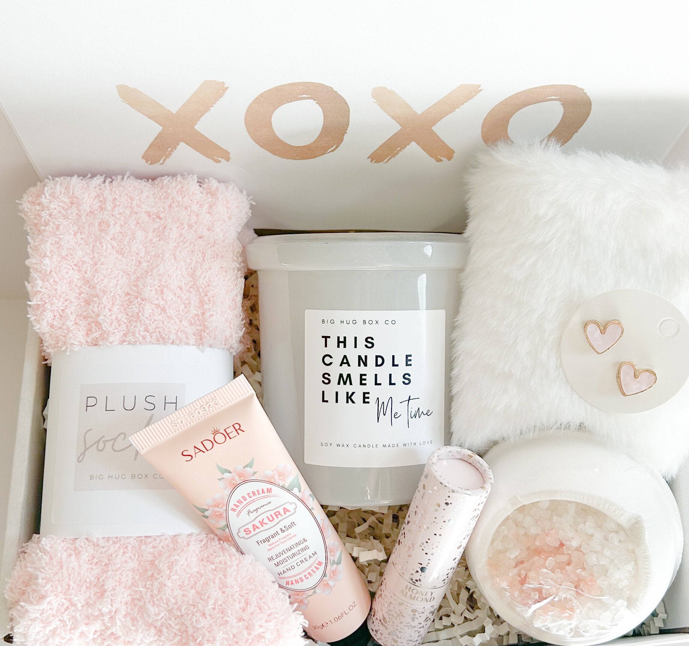 Valentines Day Spa Gift Box for Her, Valentines Day Care Package for Her,  Girlfriend Gift, Wife, Mom, Valentines Day Gift Box for Daughter 