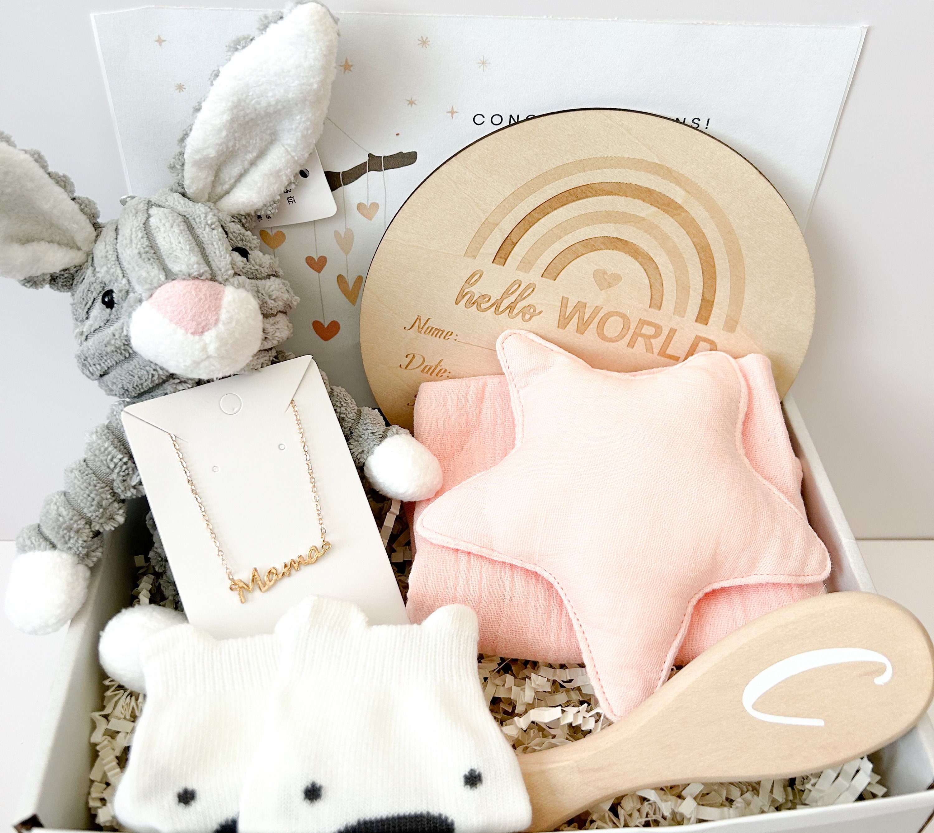 Personalized Baby Gift Box Pregnancy Care Package Mom and Etsy