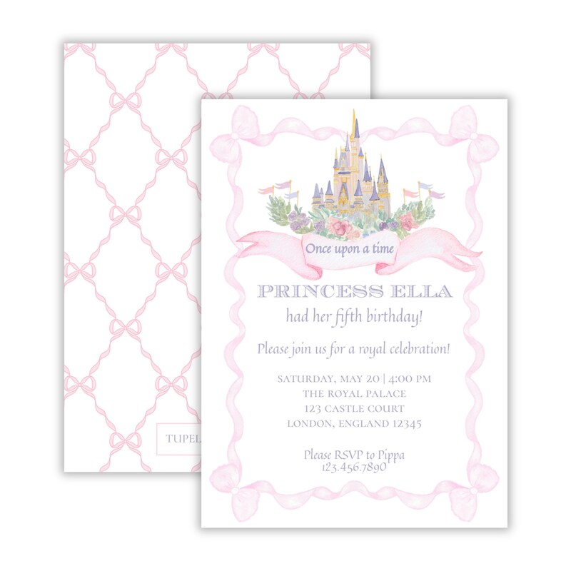 Fairytale Invitation - Etsy