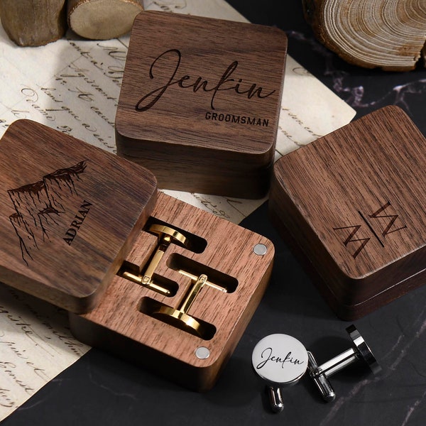 Dnd Cufflink Gift Box Etsy