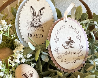 Etiqueta de canasta de Pascua SVG Etiqueta de Pascua vintage Archivo cortado con láser Etiqueta de canasta de Pascua Etiqueta de canasta de Pascua Archivo cortado con láser Etiqueta de Pascua Glowforge