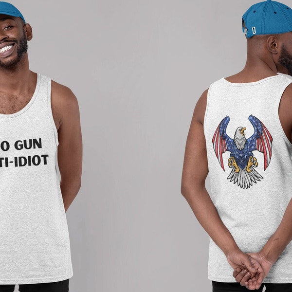 Mens pro gun shirt, NRA, my governor is an idiot, anti liberal, republican birthday gifts, college republican t-shirt, workout tank for men