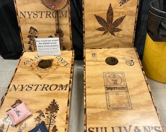 Wood burn products