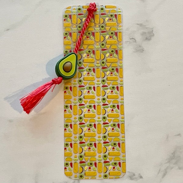 Mexican food Bookmark for best friends, Foodie gift for book lovers women, Taco lover gift for readers, Christmas gifts for adults, for kids