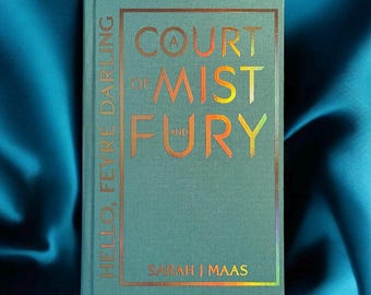 CUSTOM A Court of Mist and Fury, ACOMAF Hardcover Book Rebind, Special Edition Book