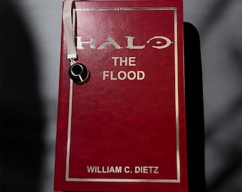 CUSTOM Halo The Flood Hardcover Book Rebind, Special Edition Book
