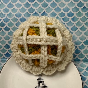Pie, Apple Pie, Apple, Crochet Pie