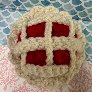 Pie, Cherry Pie, Cherry, Crochet Pie