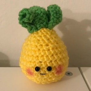 Pineapple, Crochet Pineapple, Pineapple Ornament, Pineapple Amigurumi, Crochet