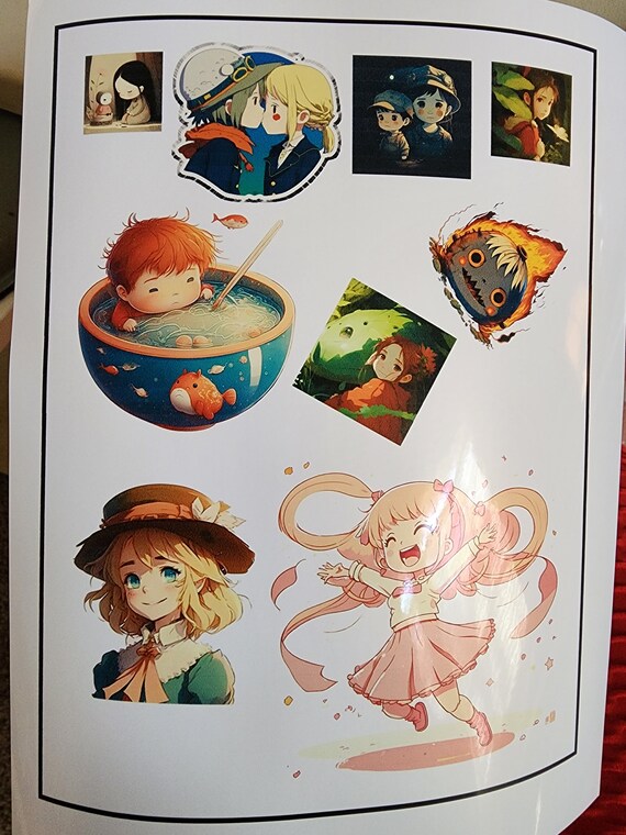 Anime Stickers Assortment. Buy One Get One Free - Etsy Anime Stickers Assortment. Buy One Get One Free - Etsy