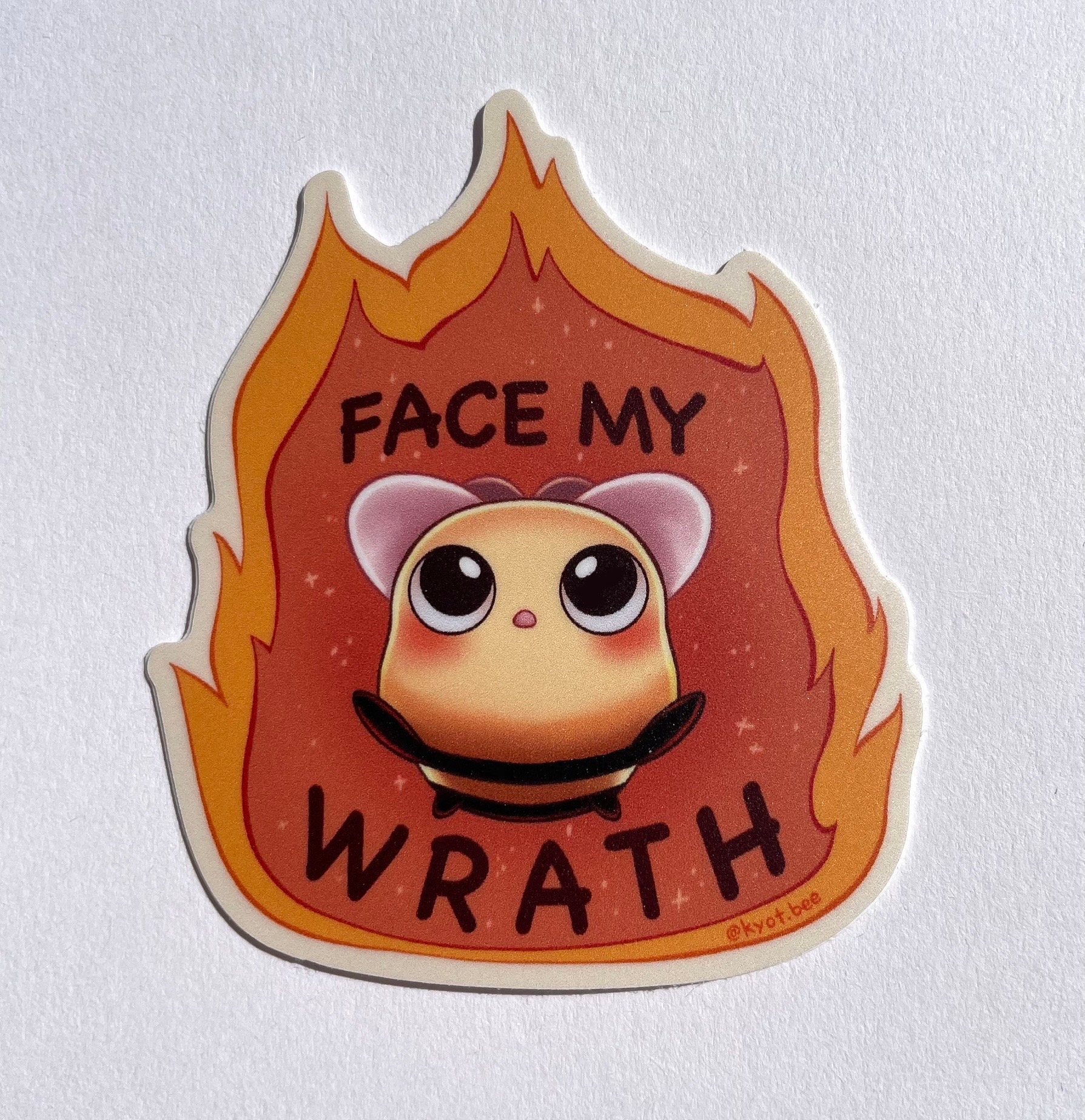 Wraith Bee Wrath Bee Vinyl Sticker – Waterproof Laptop Decal - Etsy