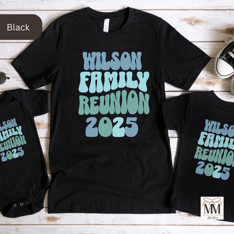 Family Reunion T-shirt, Personalized Matching Family Shirt, 2025 Family ...