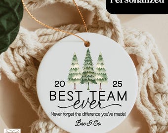 Best Team Ever Gift, Custom Corporate Gifts For Team, Employee Christmas Gift, Bulk Staff Appreciation Gift, Thank-You Gift For Colleague