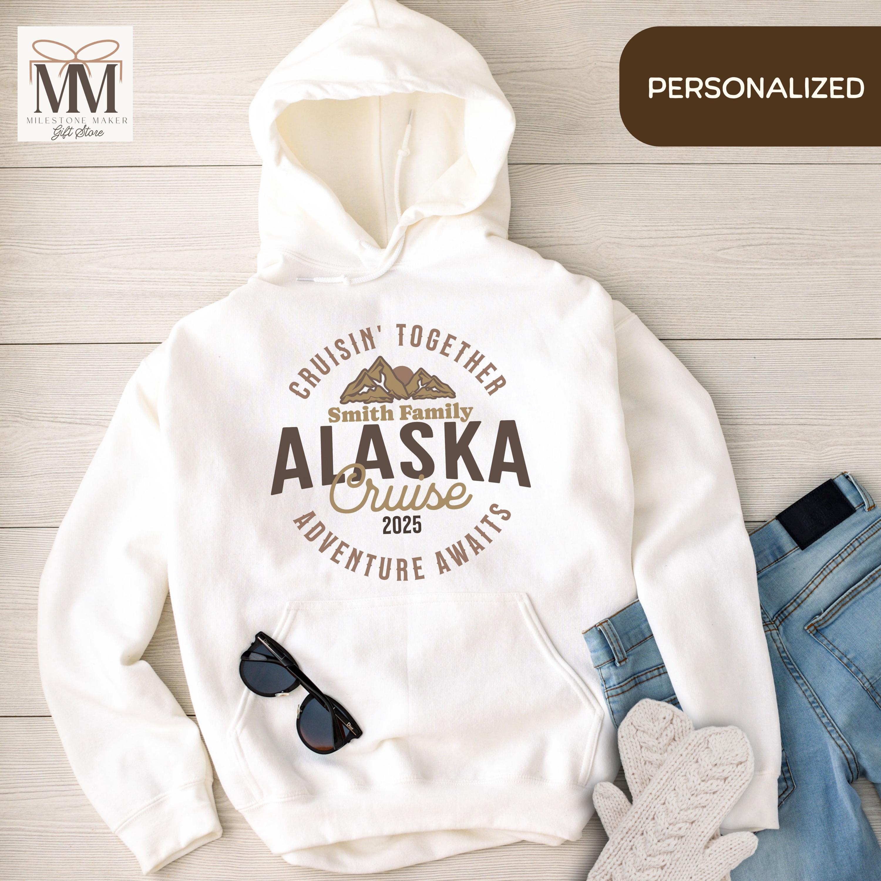 Personalized Alaska Family Cruise Hoodie 2026, Making Memories