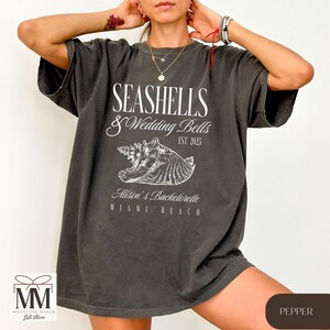 Beach Bachelorette Shirts, Custom Beach Bach Comfort Colors Tees, Miami Bachelorette Party Shirts, Beach Bridesmaid Shirts, Luxury Bach Club