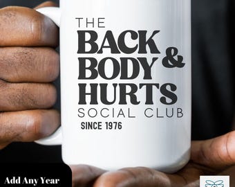 Funny 50th Birthday Mug, Getting Old Gag Gift